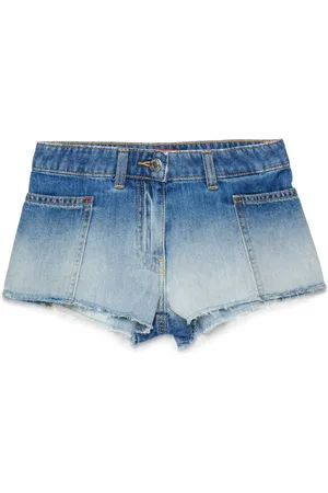 MAX&Co. Kids Bleach-wash shorts