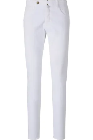 Incotex Stretch-cotton straight jeans