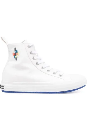 MARCELO BURLON Contrast-sole high-top sneakers