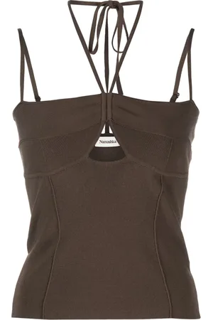Nanushka Davine double-strap top