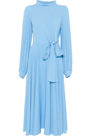 NISSA High-neck midi dress
