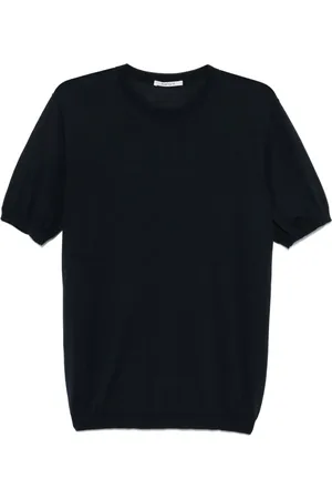 KANGRA CASHMERE Fine-knit T-shirt