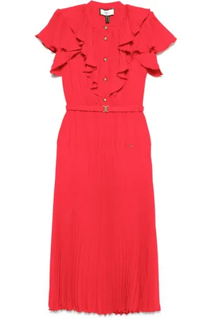 NISSA Pleated midi dress