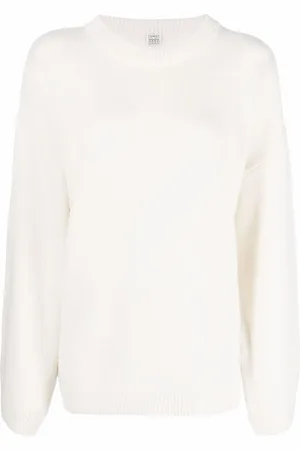 Totême Crew-neck long-sleeved jumper