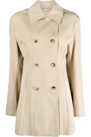 Totême Double-breasted cotton jacket