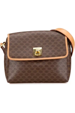 Céline 2014 Macadam Coated Canvas crossbody bag