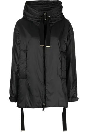 Max Mara Drawstring-hooded jacket