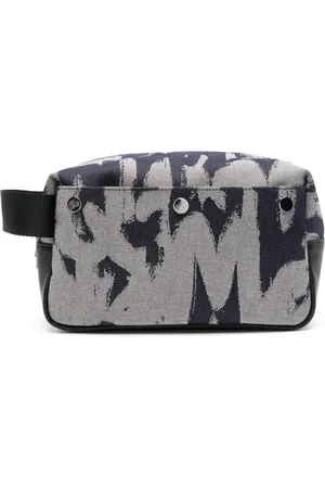 Alexander McQueen Logo-print wash bag