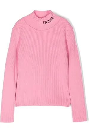 Twin-Set Embroidered-logo pullover jumper