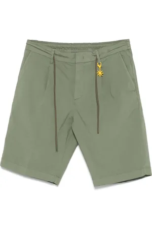 Manuel Ritz Logo-appliqué shorts