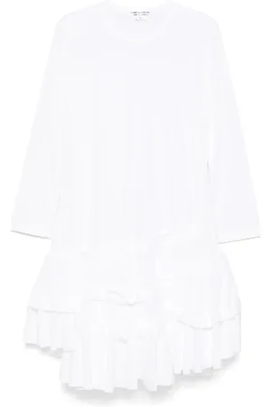 Comme des Garçons Ruffled midi dress