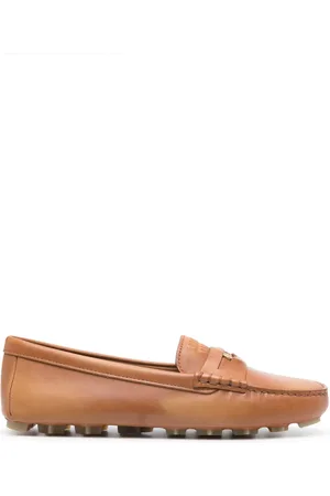 Miu Miu Coin-detail leather loafers