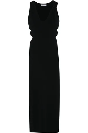 Patrizia Pepe Cut-out detail midi dress