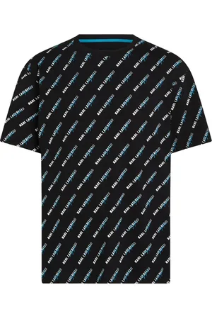 Karl Lagerfeld Logo-print cotton T-shirt