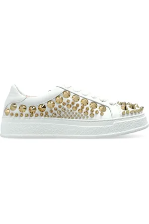 AGL ATTILIO GIUSTI LEOMBRUNI Studded leather sneakers