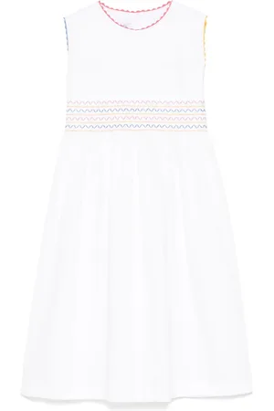 SIOLA Contrasting-trim dress