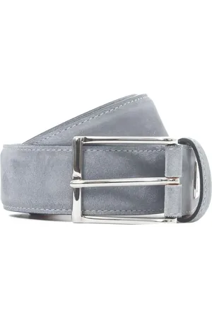 santoni Suede belt