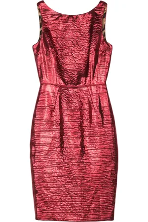 Dolce & Gabbana 2000s metallic-effect dress