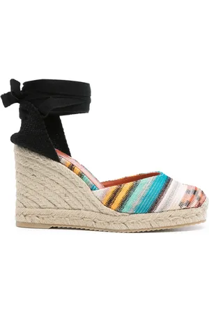 Missoni 90mm striped espadrilles