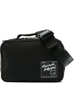 Maison Kitsuné Fox-motif logo-patch belt bag
