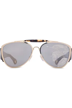 Burberry Shield pilot-frame sunglasses
