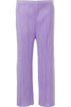 PLEATS PLEASE ISSEY MIYAKE Mc July pleated cropped trousers