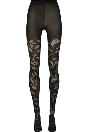 Wolford Floral-jacquard tights