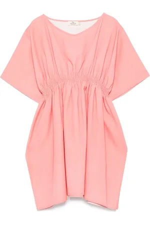 Le pandorine Twill kaftan dress