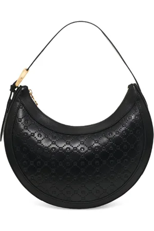 Marine Serre Monogram-embossed shoulder bag