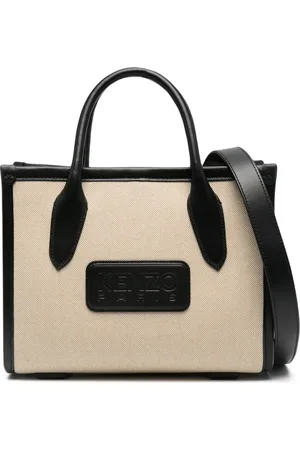 Kenzo Logo-patch tote bag