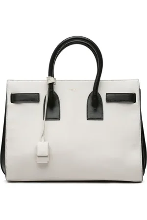 Saint Laurent 2013 Small Bicolor Leather Sac de Jour satchel
