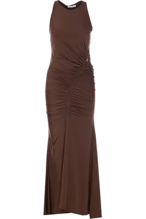 Patrizia Pepe Ruched maxi dress