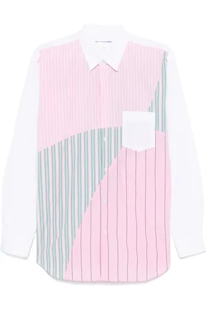 Comme des Garçons Patchwork-design shirt