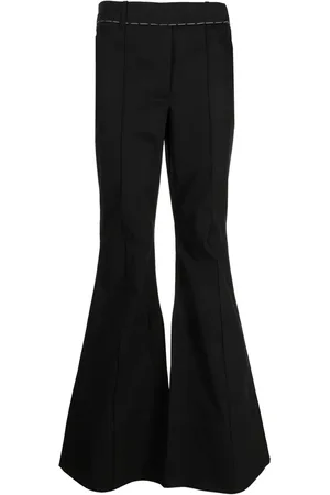 Nackiye Mick flared cotton trousers