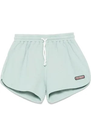 Le pandorine Logo-patch shorts
