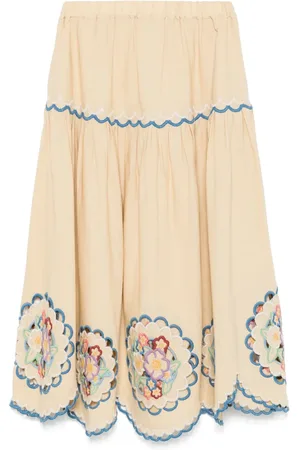 SEA Melinda midi skirt