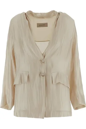 GENTRYPORTOFINO Collarless blazer