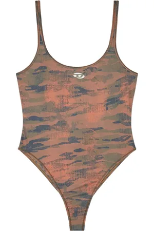Diesel Camouflage-print swimsuit