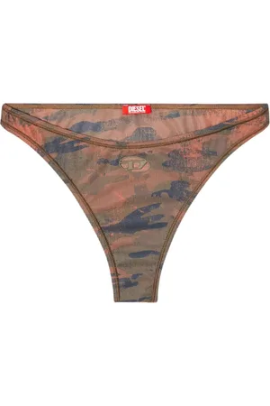 Diesel Bumchy-Utlt camouflage-print bikini bottoms