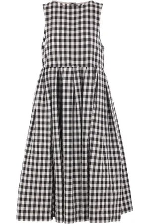 Comme des Garçons Vichy midi dress