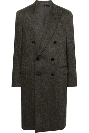 CARUSO Herringbone coat