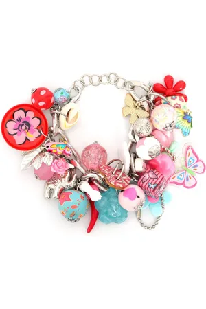 AMIR SLAMA Multi-charm chain bracelet