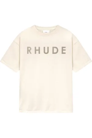 Rhude Distressed-effect T-shirt