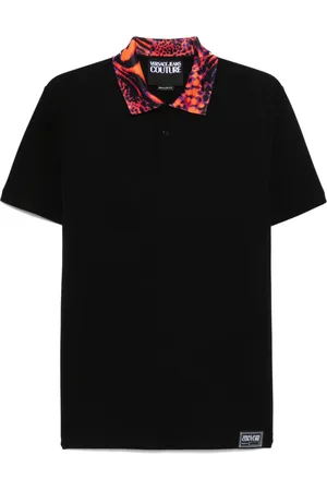 VERSACE Cotton polo shirt