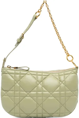 Dior 2022 Mini Calfskin Macrocannage Dior Caro Tulip Bag shoulder bag