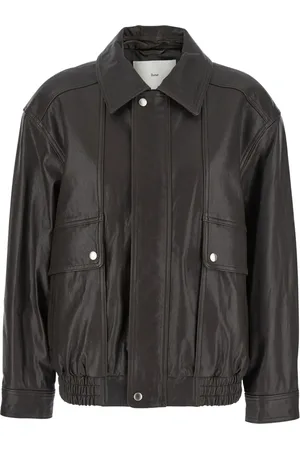 DUNST Oversized leather jacket