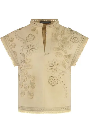 Alberta Ferretti Embroidered blouse