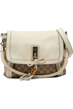 Gucci 2016-2024 GG Canvas Bella Flap satchel