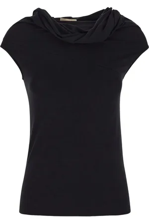 GENTRYPORTOFINO Gathered-detail T-shirt