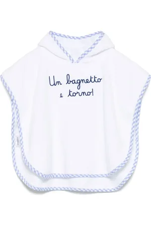 MC2 SAINT BARTH Cotton terry bathrobe